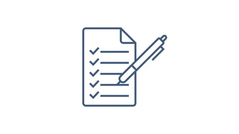 Office icon. Web icon set. Office, great design for any purposes. Motion Stock Footage 158816713