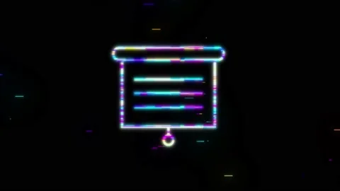 Office icon. Web icon set. Office, great design for any purposes. Motion Stock Footage 158826379