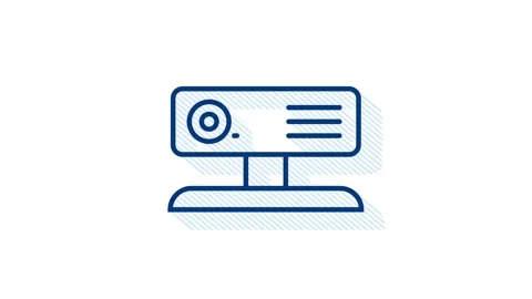 Office icon. Web icon set. Office, great design for any purposes. Motion Stock Footage 158830341