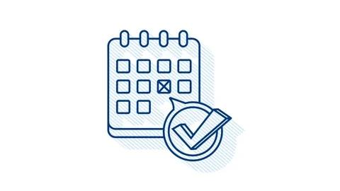 Office icon. Web icon set. Office, great design for any purposes. Motion Stock Footage 158834147