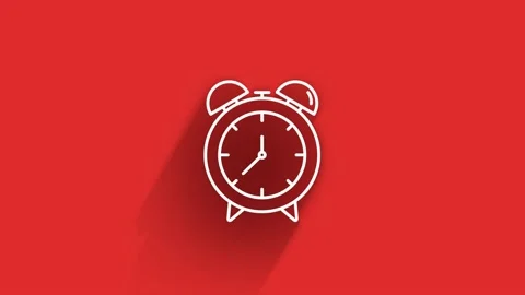 Office icon. Web long shadow icon set. Office, great design for any purposes Stock Footage 153800159