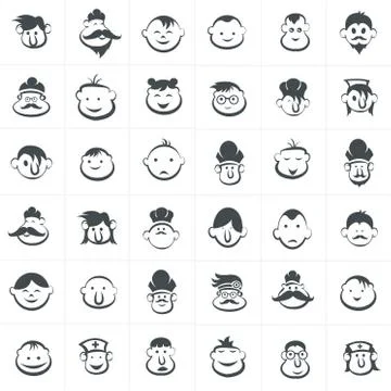 Office icons set. Stock Illustration