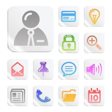 Office Icons Sets Illustration