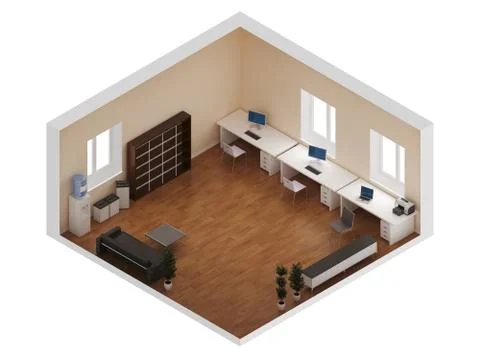 Office Stock Illustration