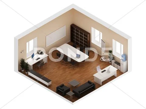 Office Stock Illustration