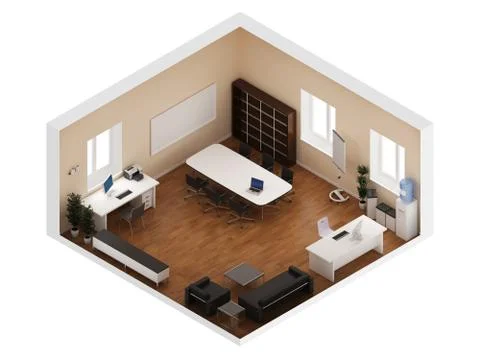 Office Stock Illustration