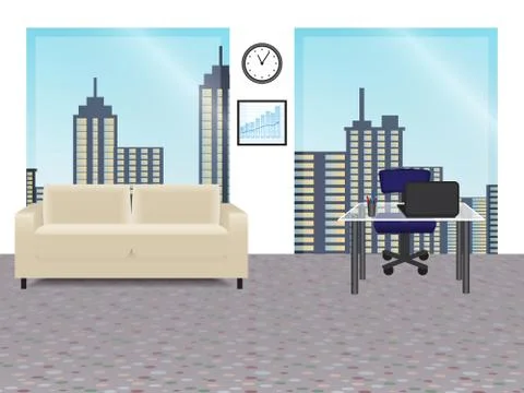 Office Stock Illustration