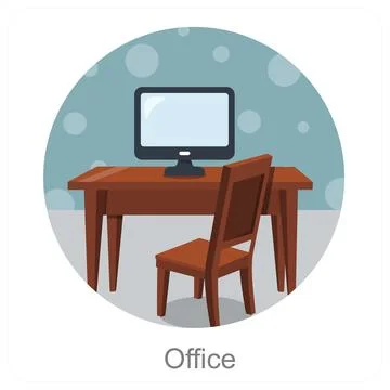 Office Stock Illustration