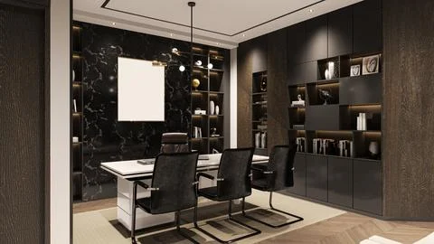 Office Interior Design The Key to Boosting Productivity and Morale Stock Illustration