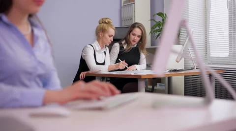 Office Life Stock Footage 51567082