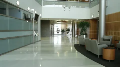 Office Lobby Stock Footage 22782529