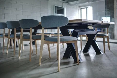 Office in loft style Stock Photos