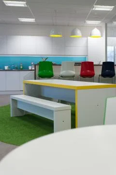 Office Lunch Area Stock Photos