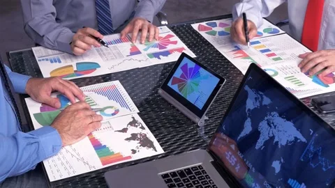 Office Meeting  Video stock 202147630