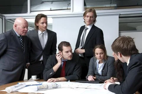 Office Meeting Stock Photos