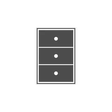 Office nightstand icon. Elements of web icon. Premium quality graphic design イラスト素材
