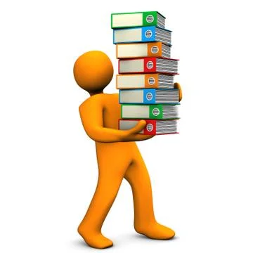 Office organization Stock Illustration