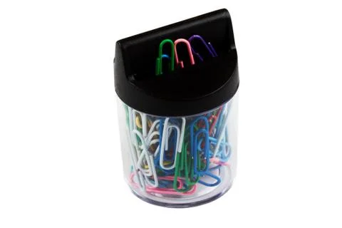 Office paper clips Stock Photos