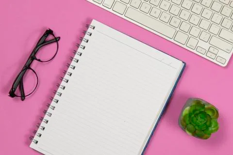 Office paper notebook Stock Photos