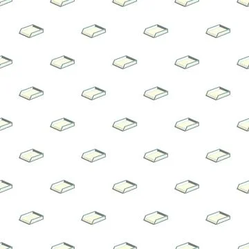 Office paper tray pattern creating a background texture Stock Illustration