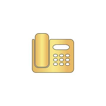 Office Phone computer symbol Ilustración de archivo