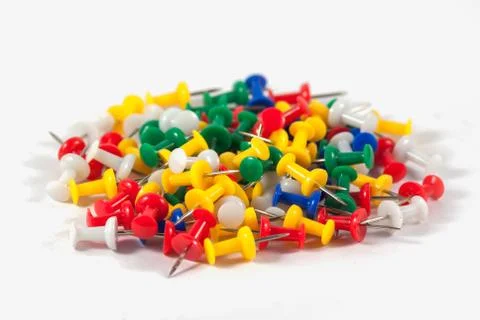 Office pins Foto stock