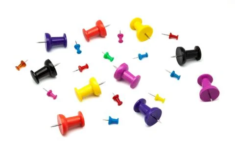 Office pins Stock Photos