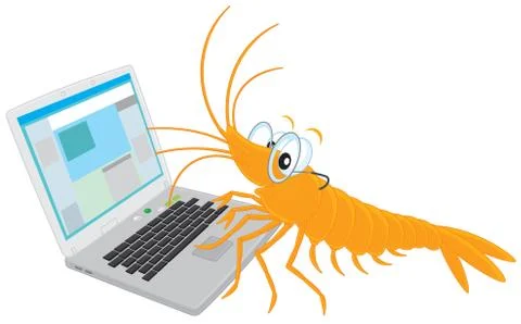 Office plankton Stock Illustration