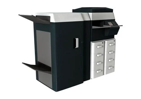 Office printer 스톡 일러스트