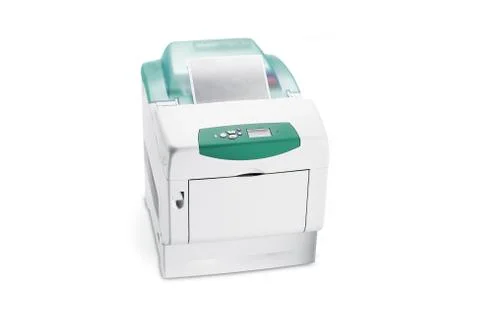 Office printer isolated Stock Photos