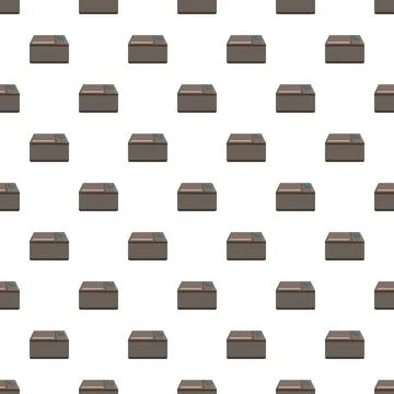 Office printer scanner digital device repeating pattern Illustrazione stock