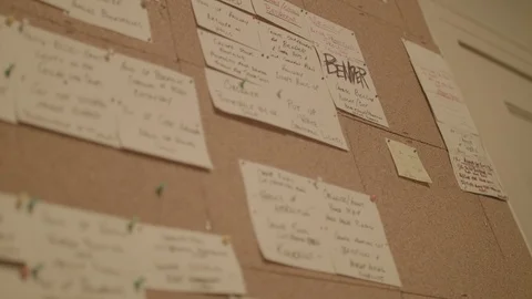 Office Push Pin Board Cork Notes To Do Solution Видео 124982667