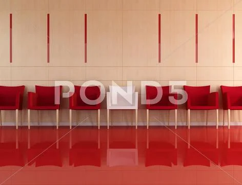 Office reception Stock Illustration
