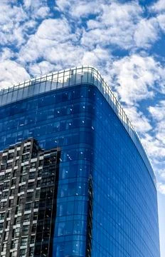 Office Reflections Fotos Stock