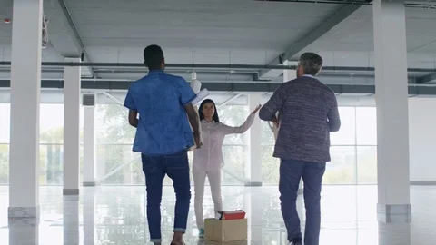 Office Relocation Stockbeeldmateriaal 125716405