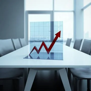 Office room with bar Stock Illustration