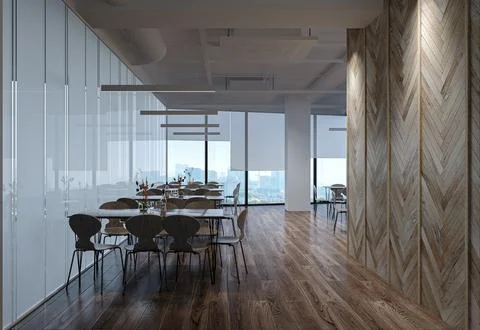 Office room dining room with table chair and iterior 23 Modern Home Office .. Illustrazione stock