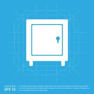 Office Safe Icon イラスト素材