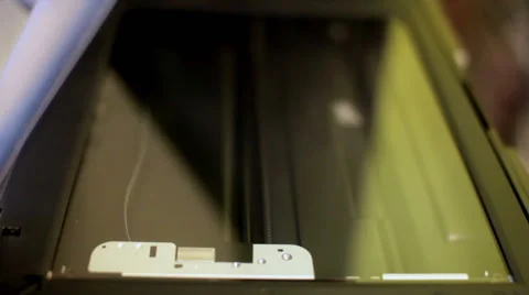 Office scanning machine Stock Footage 41629985