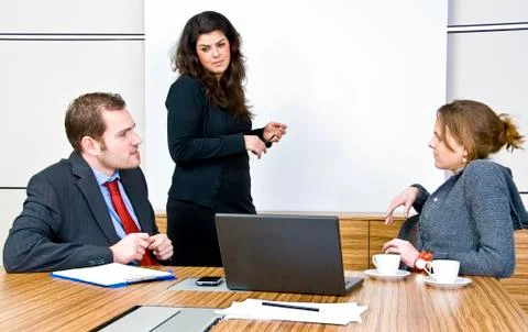 Office scene Stock Photos