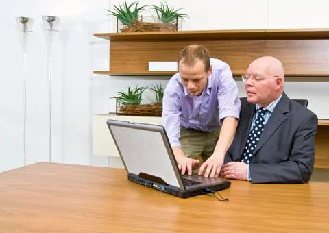 Office scene Stock Photos