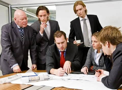 Office Scene Stock Photos