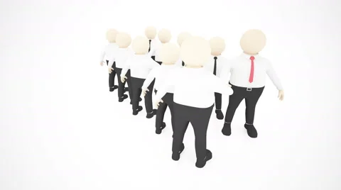 Office scenes (handshake commands from one office with a team of people from ano Stock Footage 48862346