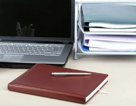 Office set Stock Photos