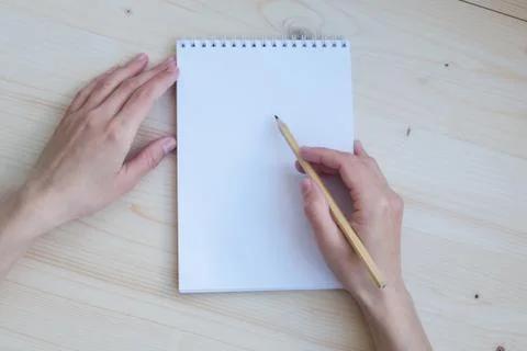 Office set studying work creativity subjects inscription Stock Photos