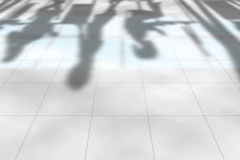 Office shadow Stock Illustration