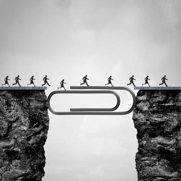 Office Solution Concept Stock Illustration