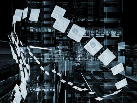 Office Space Stock Illustration