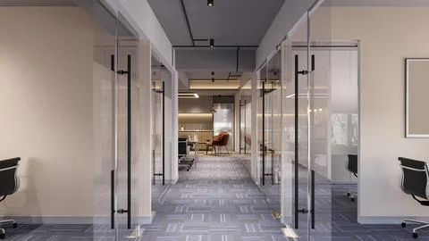 Office Spaces that Wow Creating Memorable Impressions Stock-Illustration