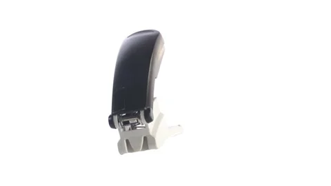 Office Stapler rotating over isolated white Background - Klammerer Stock Footage 282381702